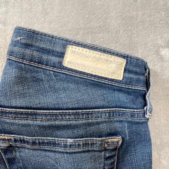 AG Adriano Goldschmied Jeans Women's Size 24R Legging Ankle Super Skinny Blue - Picture 8 of 8